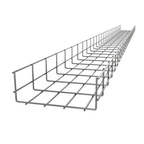 Wire mesh cable tray manufactured by Pioneer Hydraulics, Ahmedabad, India