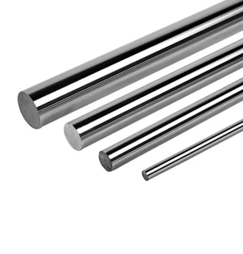 Hard chrome plated piston rods manufactured by Pioneer Hydraulics, Ahmedabad, India