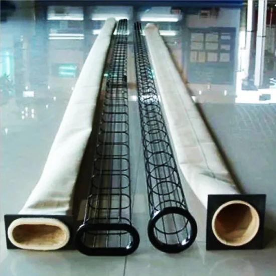 Industrial bag filter cages manufactured by Pioneer Hydraulics, Ahmedabad, India